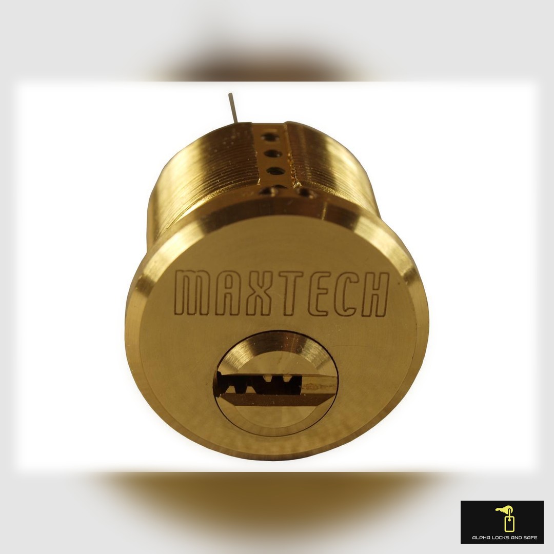High security mortis rim cylinder representing professional locksmith licensing standards
